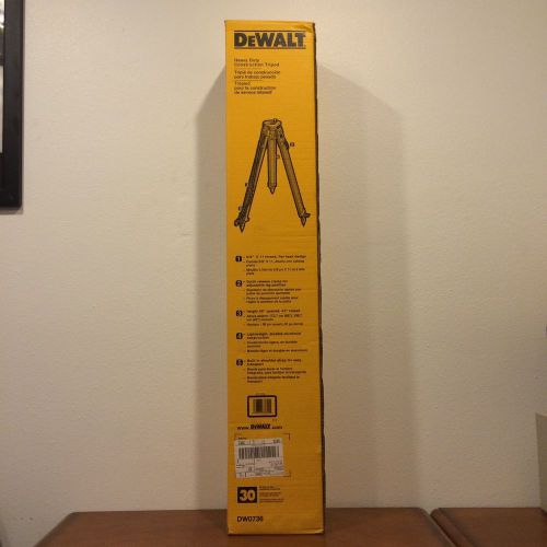 DeWalt — Heavy Duty Construction Tripod — DW0736