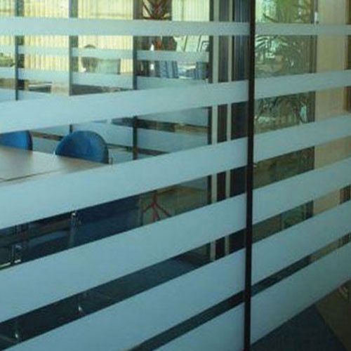 150mm x 10m FROSTED ETCH GLASS SAFETY WINDOW MANIFESTATION PRIVACY FILM STRIP