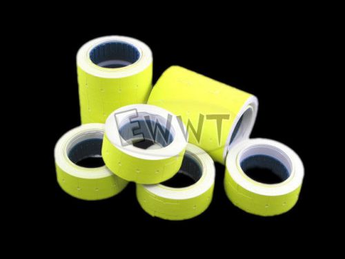 Free ship 5000pcs for motex mx-5500 yellow price gun label price sticker zvot314 for sale