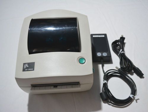 Zebra LP2844 Thermal Label Barcode Printer (TESTED, WORKING)