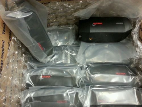 Lot of 10 Ultrak CCTV CCD Color 24VAC Security Cameras KC552BCN &amp; 3 Lenses
