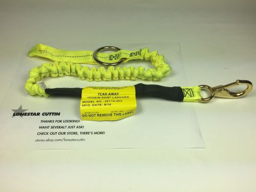 Buckingham Tear Away Bungee Chainsaw Lanyard 25Y13-48A Arborist Yellow