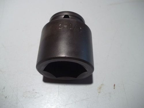 3/4 inch drive impact socket 6 point  1 1/2 inch size, new  _______________AL-1