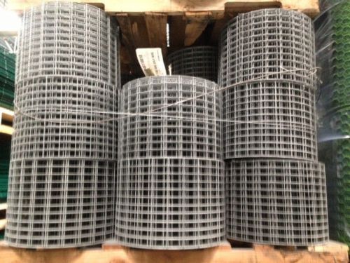 2x1&#034; 14G 11&#034;x100&#039; GALVANIZED Welded Wire Mesh Rolls (GAW)