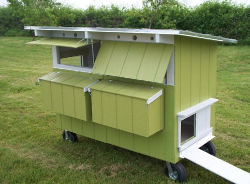 DoubleWIDE Pastured Poultry Chicken Coop Building Plan