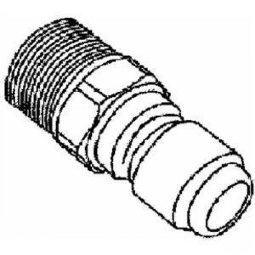 MI T M CORP 3/8 QUICK CONNECT PLUG SS AW-0017-0005