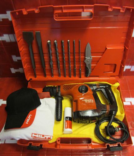 HILTI TE 30-C AVR HAMMER DRILL,MINT CONDITION, FREE HILTI SET, FAST SHIPPING