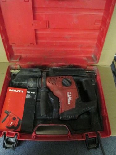 Hilti TE 7-C SDS Plus Rotary Hammer