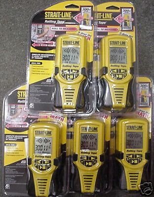 5 new strait line rolling tape measure rule auto divide for sale