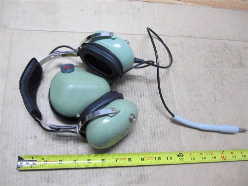 DAVID CLARK H3310 MUFF-MIC HEADSET AIRCRAFT MAINTENECE GROUND SUPPORT