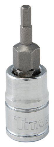 Titan 15600 2.5 mm 1/4&#034; Drive Hex Bit Socket