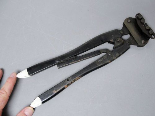 AMP CRIMPER TOOL TYPE OB TYCO AVIATION CRIMPING HAND RATCHET CRIMP 45638-2 USA