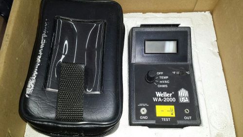 Solder Iron Temperature Analyzer WA-2000 from Weller (Worth $800+)