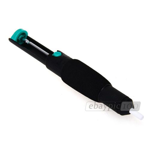 Portable Vacuum Solder Suction Desoldering Gun Equipment Black