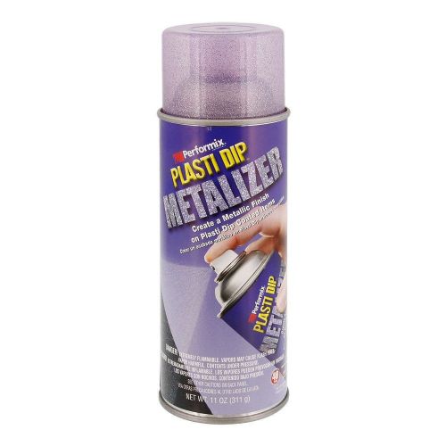 NEW Performix PLASTI DIP Enhancer BLUE  METALLIC METALIZER 11oz Rubber Spray