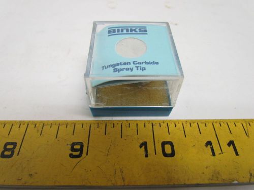 Binks 9-156 carbide spray gun nozzle tip for 2001 hte/lplv .015&#034; for sale