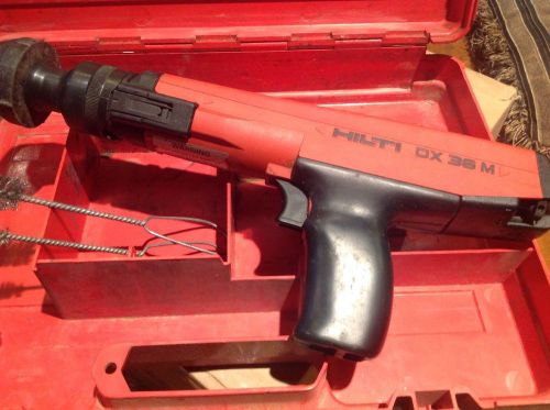 Hilti dx 36m Powder Actuated Nail Gun