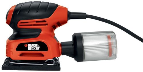 Black &amp; decker handheld sander w/ dust filter corded removing paint wood metal for sale