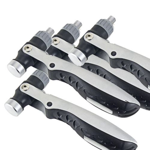 Lot of 4, new multi-function hammer + screwdriver + bit/socket adapter storage for sale