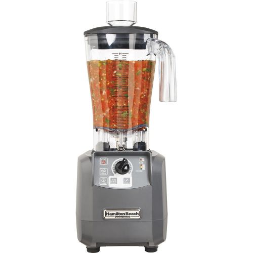 HAMILTON BEACH 64 OZ. TOURNANT FOOD PROCESSOR / BLENDER, 3 HP MOTOR HBF600