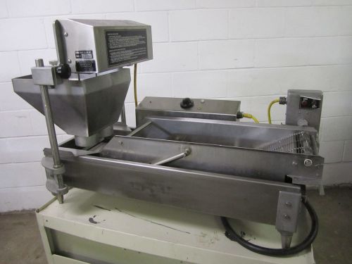 Dca foods double donut fryer rbf224 single phase for sale