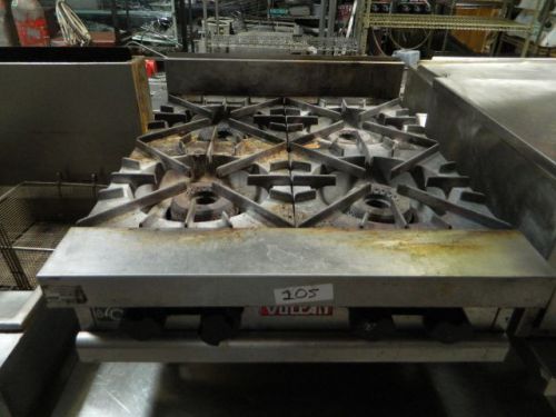 VULCAN COMMERCIAL GAS 4 BURNER BOIL COOK TOP RANGE