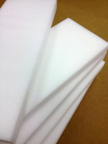 50 Polyethylene Plank Foam 4&#034; x 12&#034; x 1&#034; Density 1.7PCF White