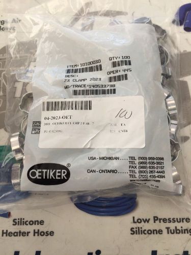 OETIKER 2023 - OETIKER CLAMP 2 EAR - 7/8&#034; NOMINAL ID Bag of 100 pcs