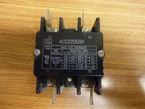 ARROW HART CONTACTOR CAT# ACC220U30 35A 240VCOIL 3PH 600V