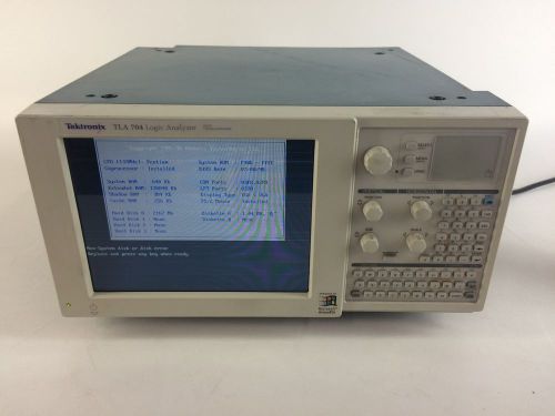 Tektronix TLA 704 Logic Analyzer w/  TLA 7D1 &amp; TLA 7M3