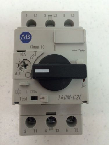 Allen Bradley Cat:140M-C2E-C10 Adjustable Motor Protector