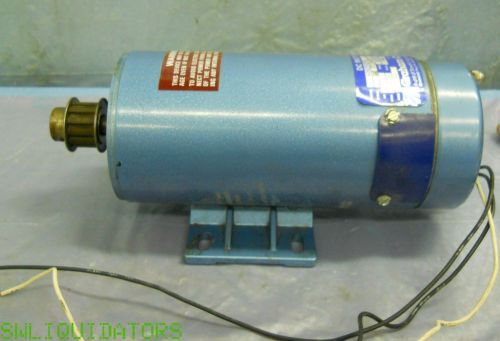 Graham company pacific scientific 600252131 dc e motor 90vdc 1/4 h.p. 1200 rpm for sale