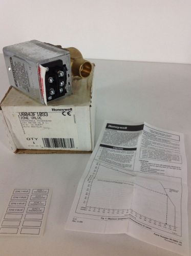 Honeywell V8043F1093 Zone Valve Sweat 3/4&#034; NIB