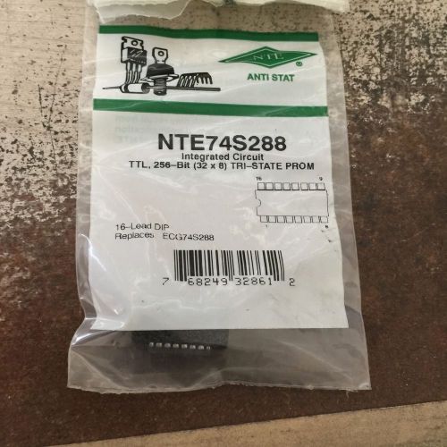 Nte 74s288 - ic - ttl 256-bit (32x8) tri-state prom for sale