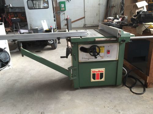 Wadkin AGS/P Sliding Table Saw Panel saw Single Phase