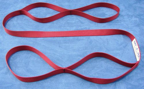 Sav-a-jake firefighter 6 ft. 4,000 lb. nylon utility strap - burgundy for sale