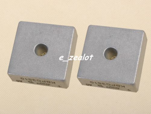 2pcs new kbpc3510 kbpc-3510 35a 1000v bridge rectifier for sale