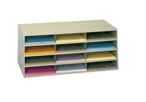 Durham Manufacturing Prime Cold Rolled Steel Horizontal Literature Rack Tan