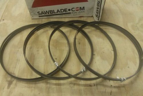 (4) Bandsaw Blades  Run Lean .5X6-10&#039; (0.025)