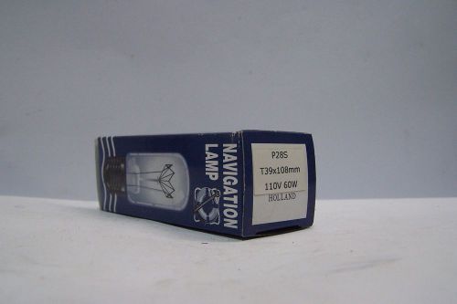 NEW P28S marine navigation lamp light bulb 60w 110Vac