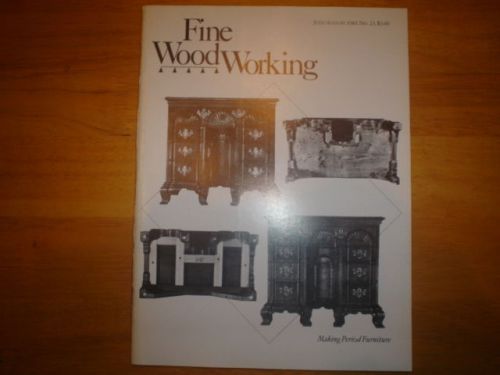 VINTAGE FINE WOODWORKING MAGAZINE TAUNTON PRESS ISSUE No23 JUL / AUG 1980