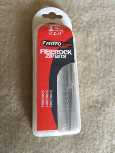 NEW Rotozip FBR1 1/4&#034; Fiberock ZIP Bit CARBIDE SEALED