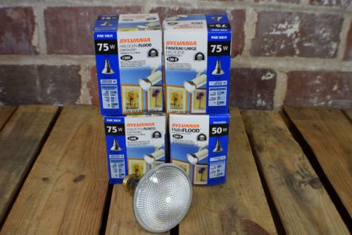 Lot of 4 75 Watt PAR30LN Halogen Reflector Light Bulb