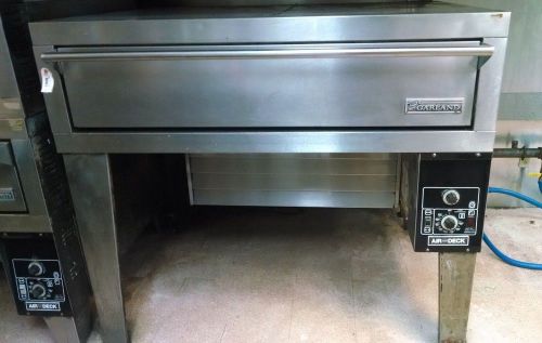 Garland g56pb gas single stack air deck pizza oven g56p. vg working condition. for sale