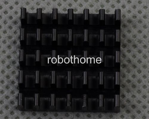 10PCS 20*20*6MM Heat Sink Black 20x20x6mm IC Heat Sink Aluminum brand new