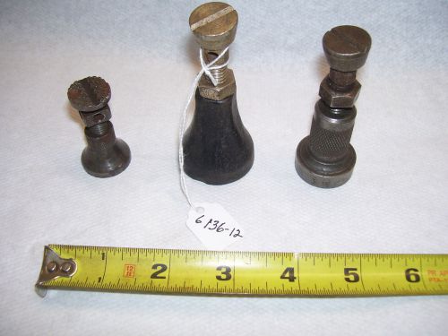 Jacks, (3) Machinist / Toolmaker Set Up Swivel Screw Jacks, Working Condition