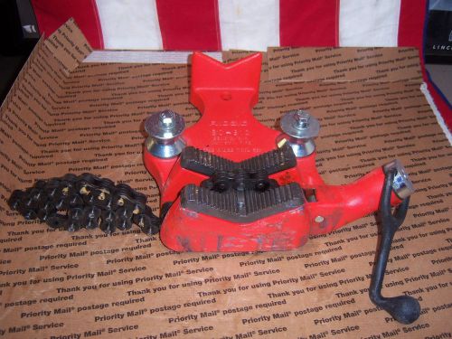 Ridgid 40215 BC810 Top Screw Bench Chain Vise Brand New