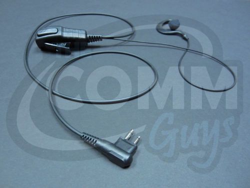 EAR HOOK HEADSET MOTOROLA CP200 CLS RDX RDU EAR PIECE EAR PHONE MIC 2 PIN RADIO