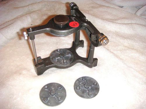 Used  shofu handy fixed articulator with 2 extra mounting plates for sale