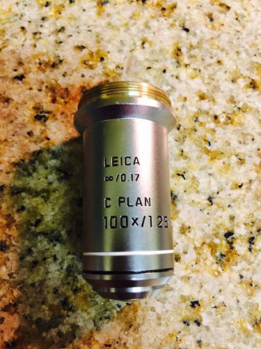 Leica C Plan 100x/1.25 Oil Microscope Objective